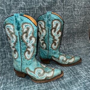 Girl’s Corral Boots.  Size 3.
